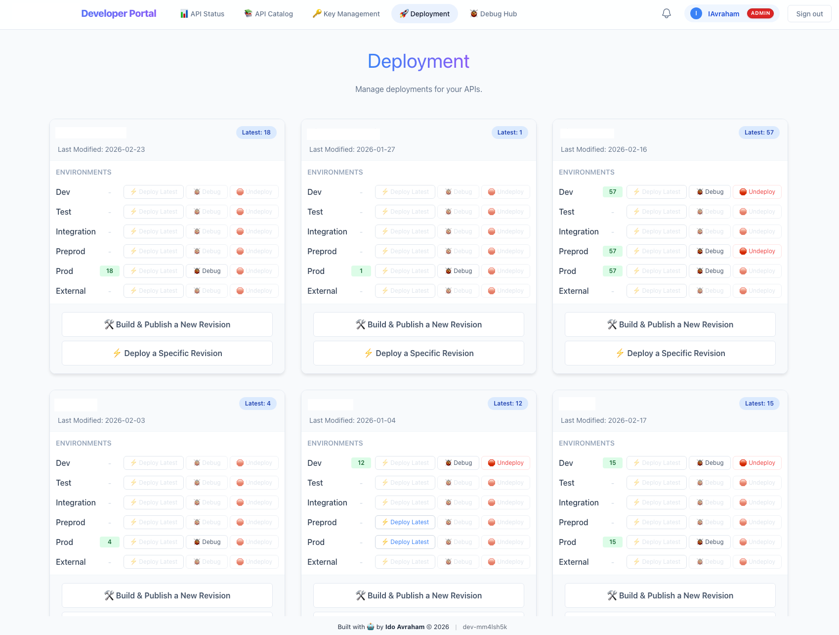 Apigee Portal — Environment promotion workflow